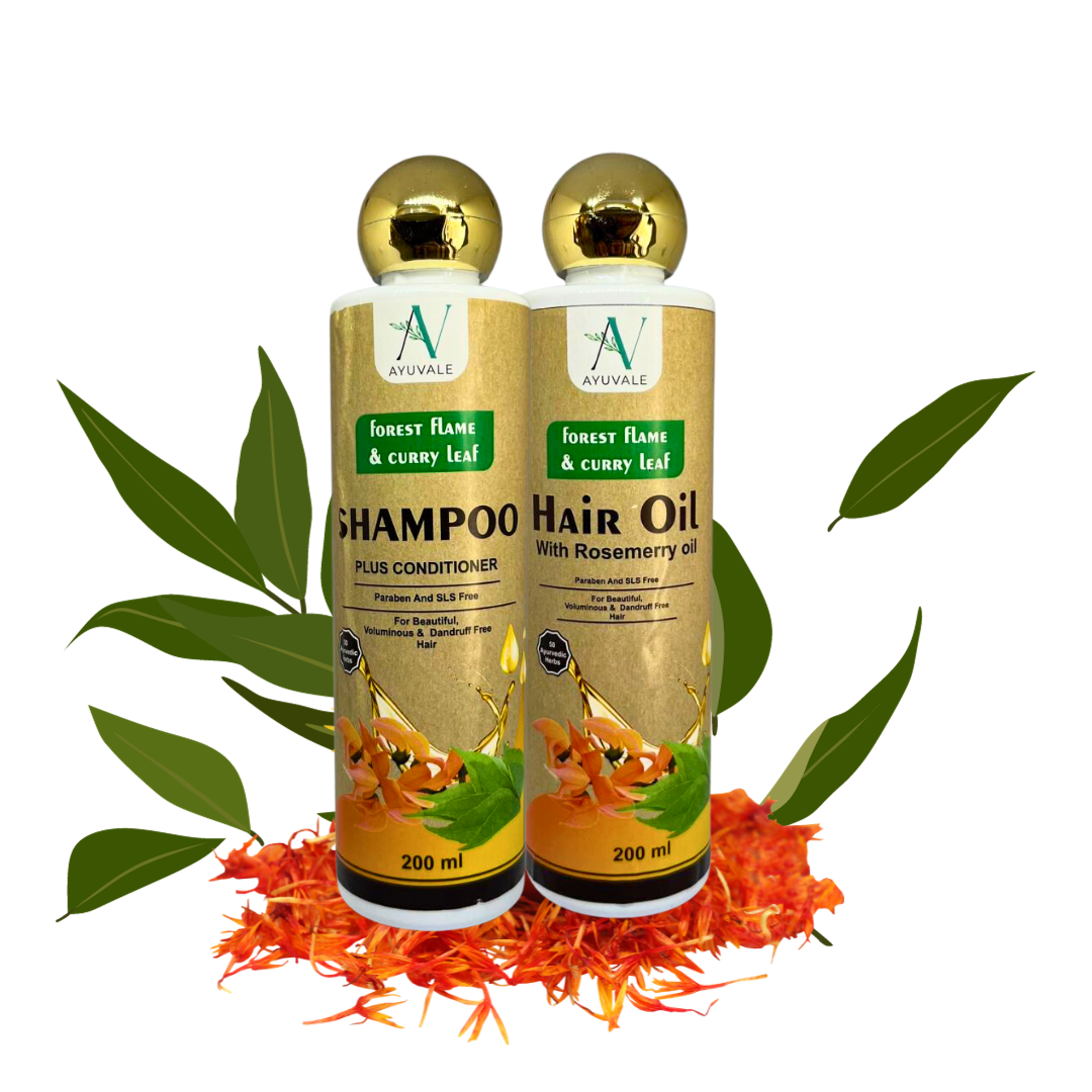 Forest Flame & Curry Leaf (Hair Care Kit)