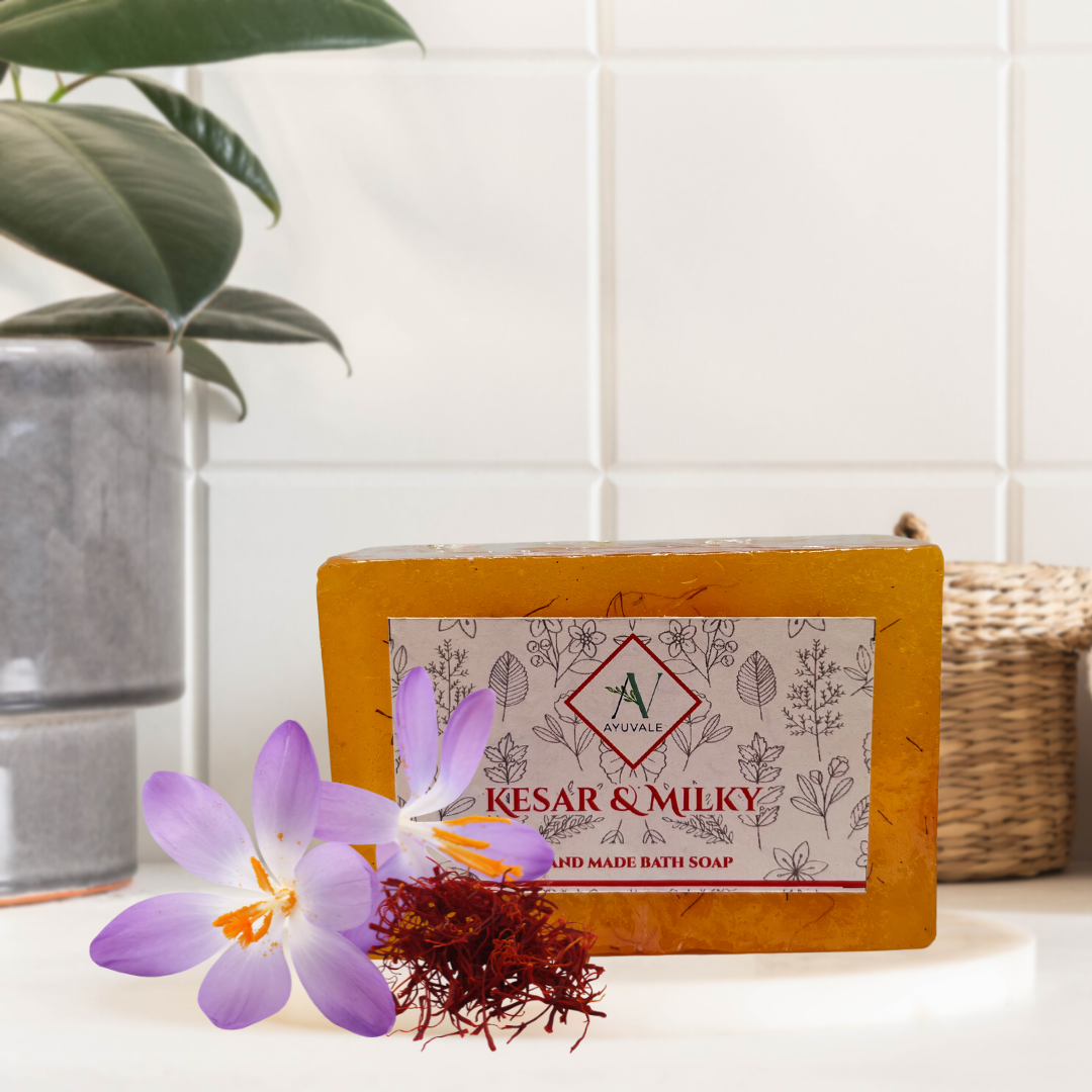 Kesar & Milky Handmade Soap